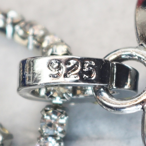 💙💎 “Le Cœur de la Mer” Titanic - “Heart of the Ocean” 925 Silver Necklace 💙💎 - Picture 10 of 14